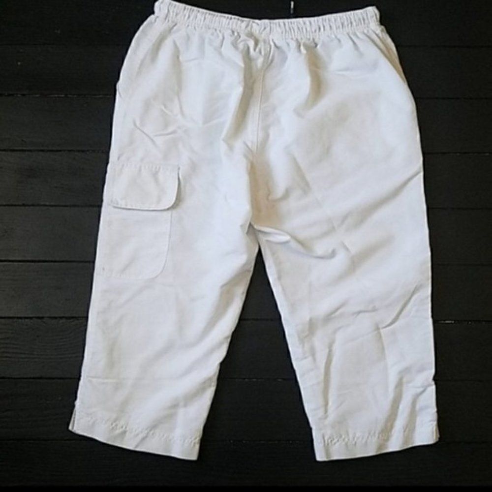 Puma white windbreaker capris - Picture 7 of 9